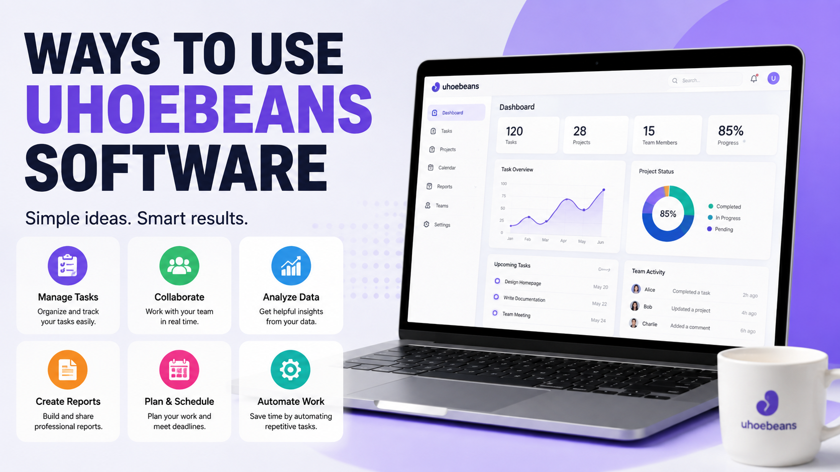 ways to use uhoebeans software